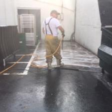 Dumpster Pad Cleaning Project on Willis Ave in Roslyn Heights, NY 1
